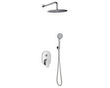 Valvex DIONE Black pod-omietkový sprchový set, 2448860