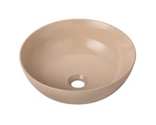 Uptrend – Umývadlo na dosku Lena L macchiato gloss 38,5 × 38,5 cm UP4005-2-B4