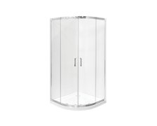 Besco MODERN CHROM štvrťkruhový sprchový kút 80 x 80 x 190 cm, profil chróm MP-80-190-G