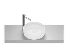 Roca TERRA FINECERAMIC® okrúhle umývadlo na dosku 39 x 39 cm A32787N000