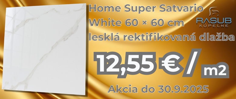 Dlažba Super Satvario 60x60 lesklá
